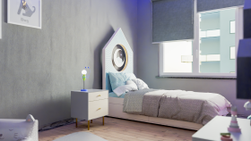 3D mimari iç mekan yatak odası render modelleme yaparım