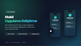 size iOS ve Android için mobil uygulama geliştirebilirim