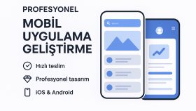 flutter ve dart ile mobil uygulama geliştiririm