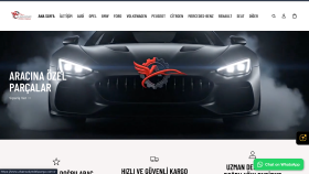 Oto parçacılar için özel websitesi