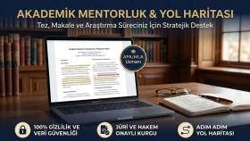 tez ve makale çalışmalarınıza akademik mentorluk yaparım