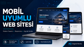 mobil uyumlu web sitesi yaparım