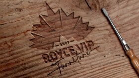 Royce Vip Logo Design