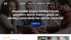 Moria Yazılım Web Sitesi