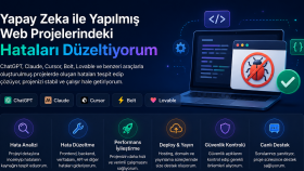 yapay zeka ile yaptığınız projelerdeki hataları düzeltirim