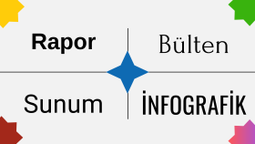 rapor- bülten, sunum, katalog, infografiklerinizi tasarlarım