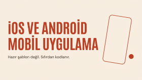 iOS ve Android için sıfırdan mobil uygulama geliştiririm