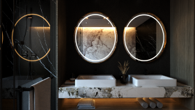 LUXURY BETHROOM DESIGN & RENDER