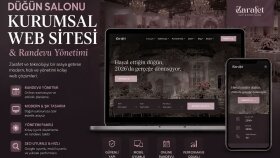 Düğün Salonu Kurumsal Web Sayfası ve Randevu Yönetimi