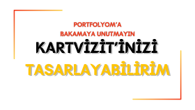 sizin için kartvizit tasarlayabilirim