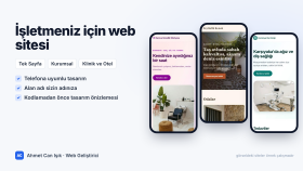 işletmeniz için web sitesi yaparım