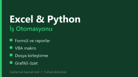 Excel ve Python ile işlerinizi otomatikleştiririm