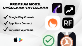 mobil uygulamanızı appstore ve play store'da yayınlarım