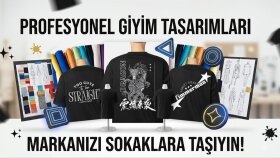 markanıza uygun kıyafet tasarımları yaparım