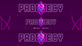 Prophecy Youtube Banner ve Logo Tasarımı