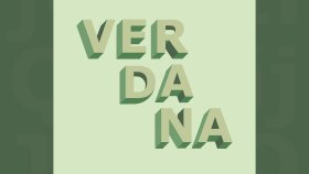 Font Tanıtım Afişi - Verdana