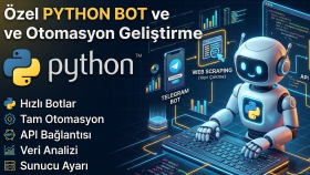 python ile özel script,bot ve web scraper yazabilirim