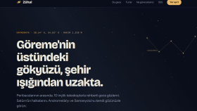 Zühal: Kapadokya Gökyüzü Gözlem Turları