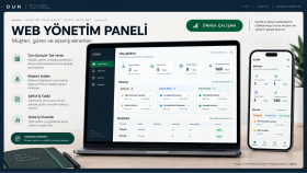Web Yönetim Paneli | Tasarım Konsepti
