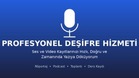 sesli/görüntülü içeriğinizi metne çeviriyorum
