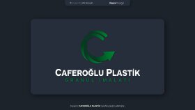 'CAFEROĞLU PLASTİK' Logo çalışması