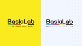 BaskıLab Logo Tasarımı