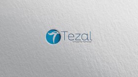 Tezal temizlik firması için oluşturduğumuz logo tasarımı