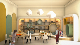 Çocuk Atölyesi – İç Mekân Tasarımı ve 3D Render