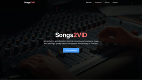 Ses dosyasından videoya çevirme aracı: Songs2VID
