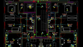 Konut Elektrik Tasarımı ve Teknik Çizim - AutoCAD