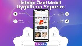 isteğe özel mobil uygulama geliştiriyorum