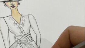moda tasarım çizimleri yapıyorum