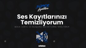 ses kayıtlarınızı düzenler ve profesyonel hale getiririm