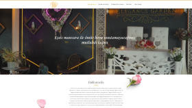 Elegance Garden Web Site Tasarımı 