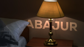 Abajur reklamı 1:1