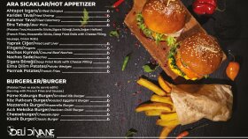 Bodrum Yalıkavak Delidivane Restoran Menü Tasarımı 
