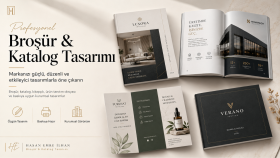 profesyonel broşür ve katalog tasarımları hazırlarım