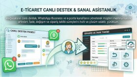 E-Ticaret Canlı Destek ve Sanal Asistanlık