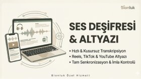 ses kayıtlarınızı metne döker video altyazısı yazarım