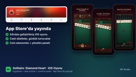 Solitaire: Diamond Heart - iOS Oyunu ve Yönetim Paneli