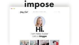 Şık ve Hızlı Blog Web Sitesi