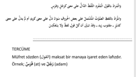 Şerh-ül Kıtır Tercümesi Ve Detaylı Açıklaması