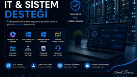 kurumsal bt ve sistem desteği sağlarım
