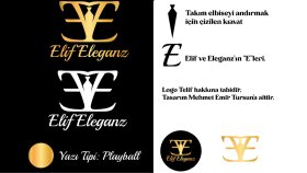 ElifEleganz | Takım Elbise İşletmesi Logo Tasarımı