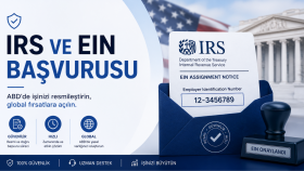 Amerika şirketiniz için vergi numarası başvurusu yaparım