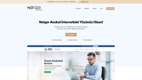 Netger Avukat Landing Page