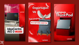 Lenovo Franchise Broşür Tasarımı