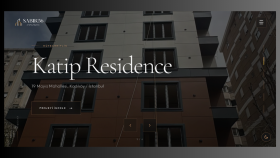 Sabır56 için İnşaat Şirketi Kurumsal Web Sitesi