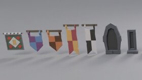 oyunlara hazır 3D low-poly modeller yapabilirim