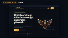 Siber Güvenlik Firması - Özel Kodlanmış Kurumsal Site